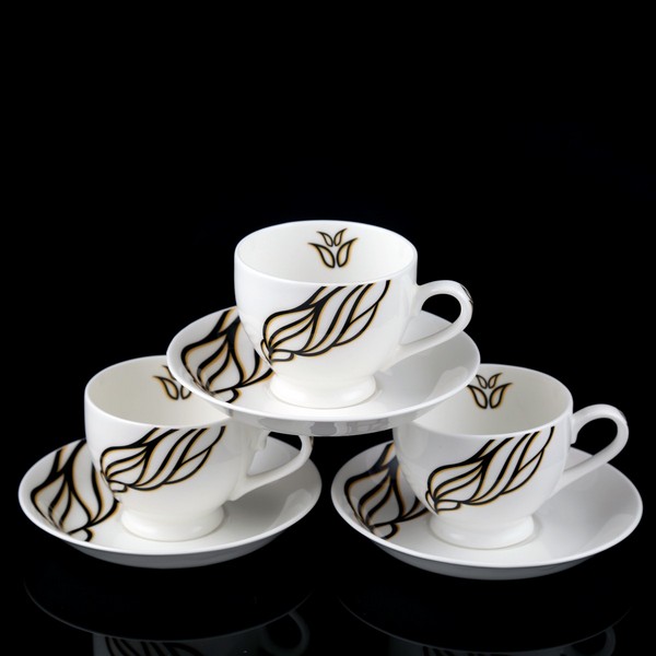 Cup & Saucer Set 6